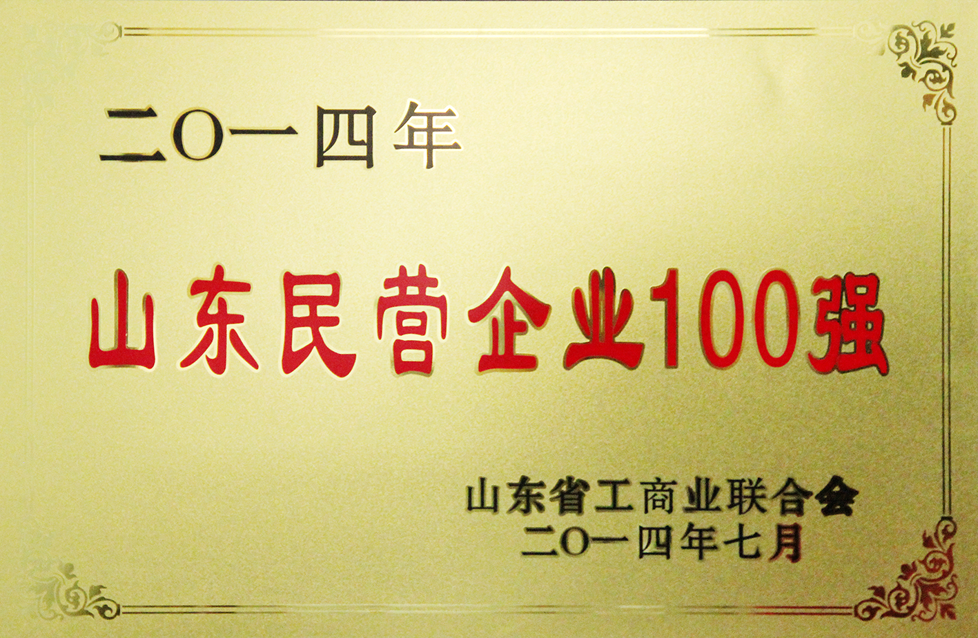 山东民营企业100强