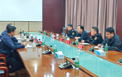 东营区综合行政执法局局长孙海深莅临海欣热力公司调研指导冬季供暖准备工作