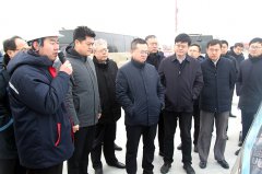 国能销售集团有限公司党委副书记、总经理杨希刚一行莅临海欣港务参观调研
