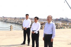 省稳住经济基本盘督导和服务工作组莅临海欣港务集团调研