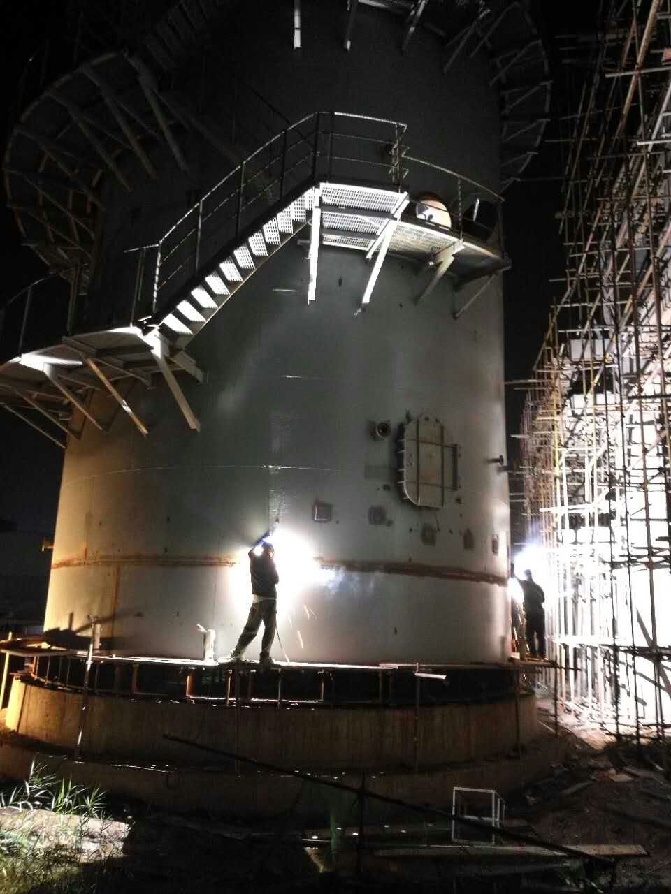 争分夺秒抢进度，加班加点赶工期 ——海欣热力全力推进工程建设