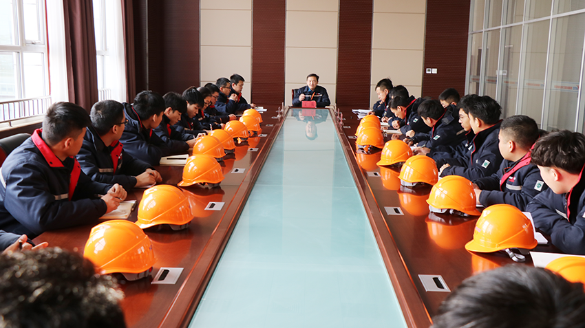 海欣热力组织召开2019年新员工见面会