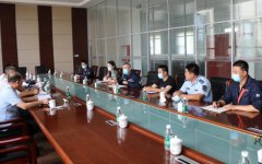 市安全督导组、区发改及镇应急办到海欣热力进行督导检查指导工作