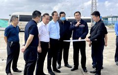 东营市各民主党派一行莅临海欣港务集团参观考察