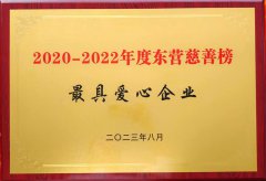 东营市最具爱心企业