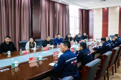 东营区运营公司张怀利一行莅临海欣热力进行检查指导工作